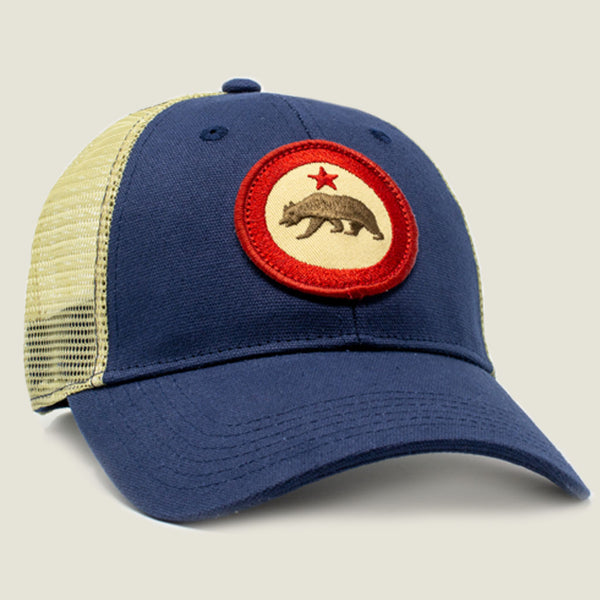 California Flag Mesh Hat - Roundel Collection - Civil Standard