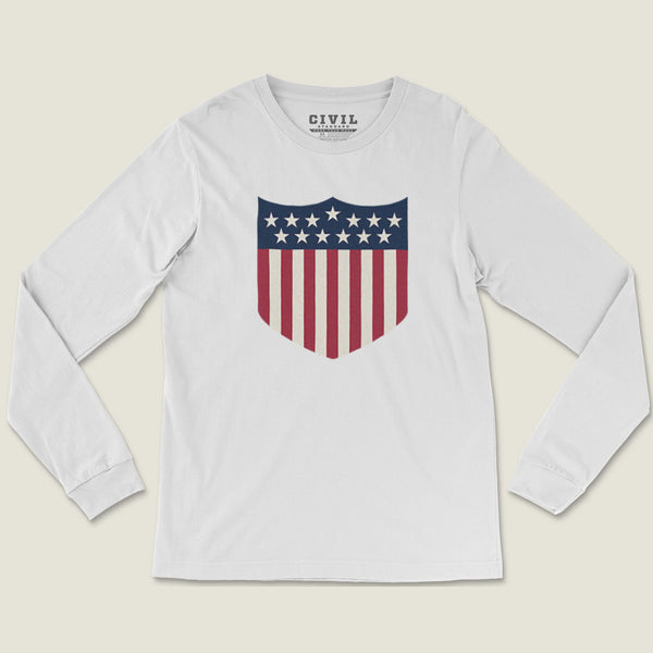 U.S.A. Shield Long Sleeve Tee - Civil Standard