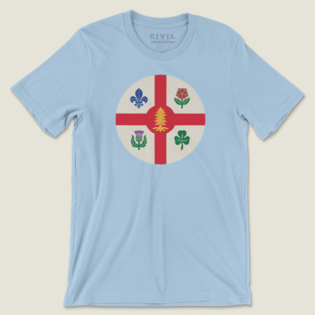 vintage montreal flag tshirt