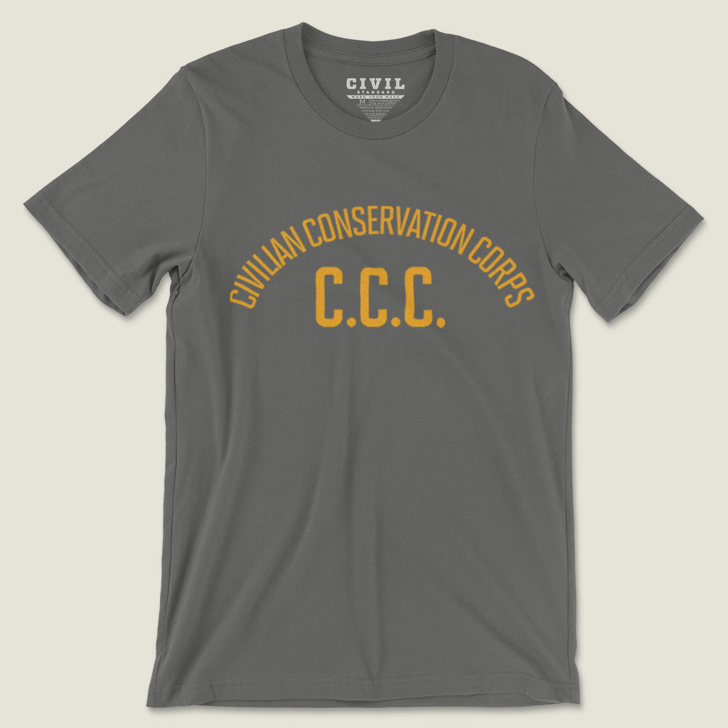 Civilian Conservation Corps Wordmark Tee