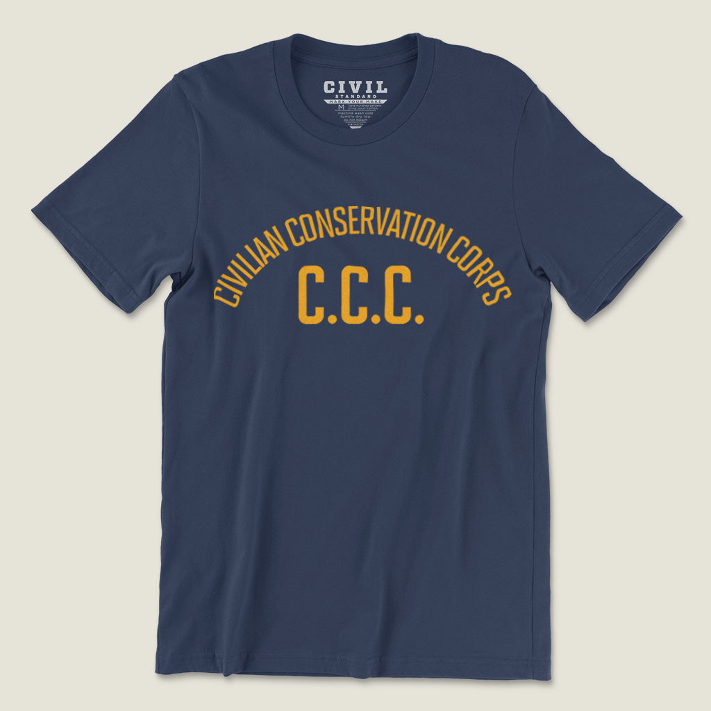 Civilian Conservation Corps Wordmark Tee