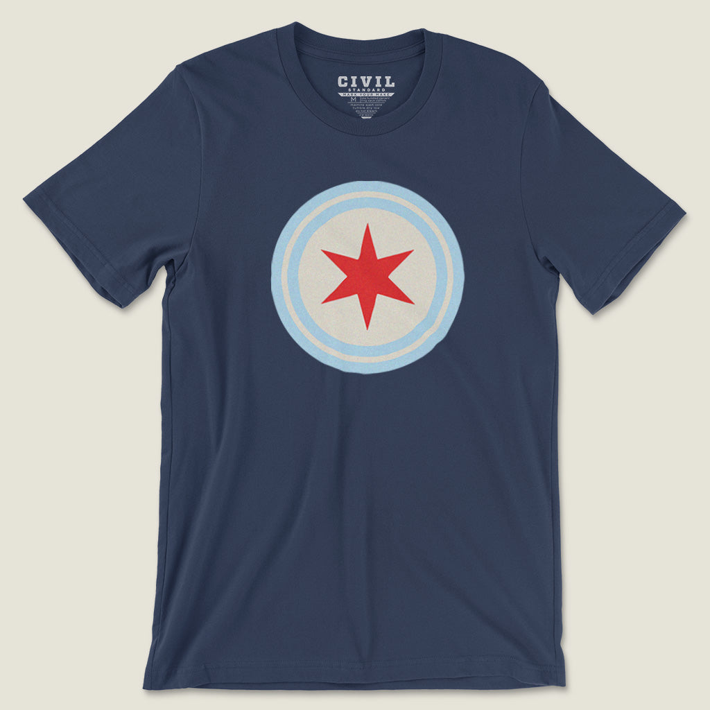 Chicago Flag Roundel Tee