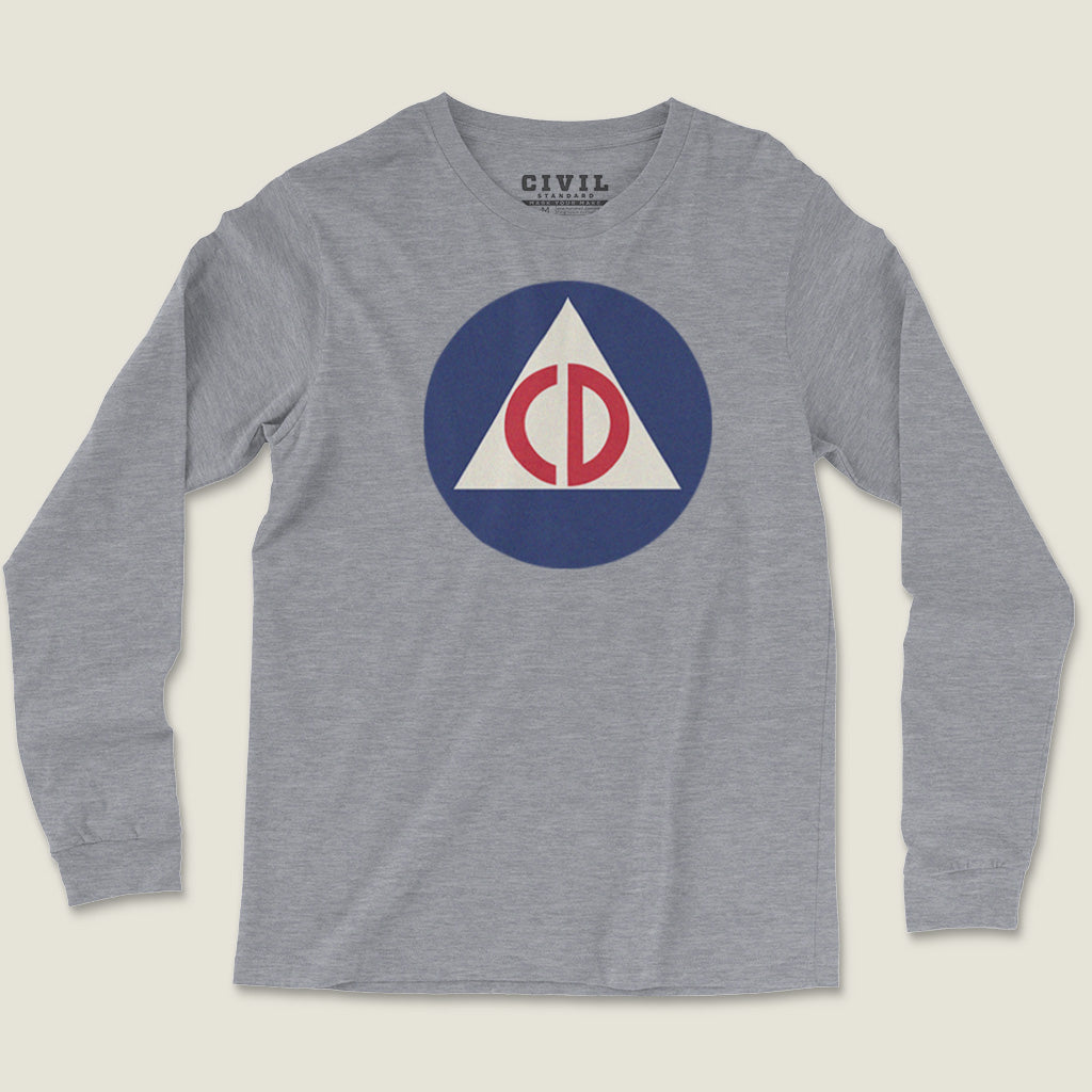 Civil Defense Long Sleeve Tee
