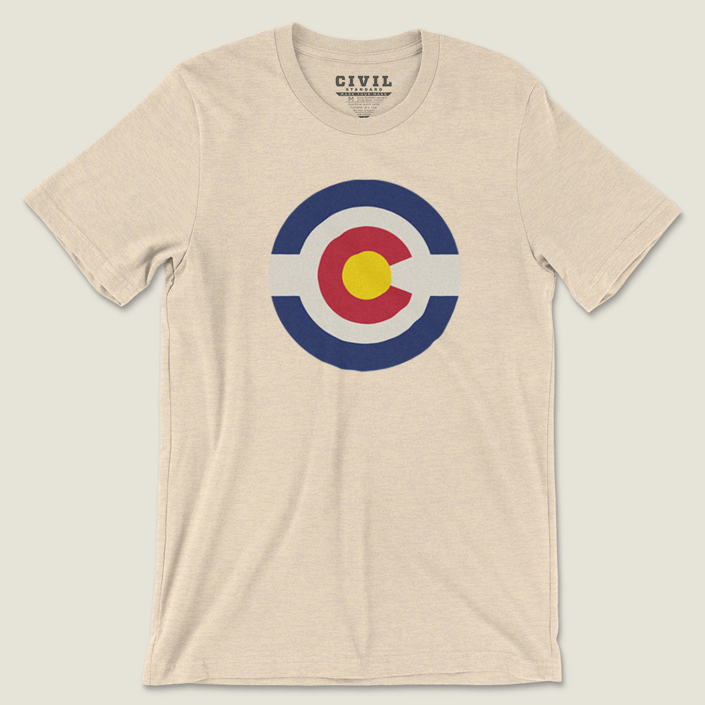 Colorado Flag Roundel Tee