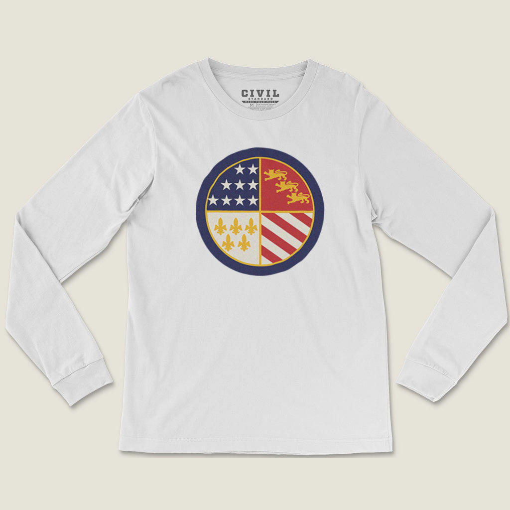 Detroit Flag Roundel Long Sleeve Tee