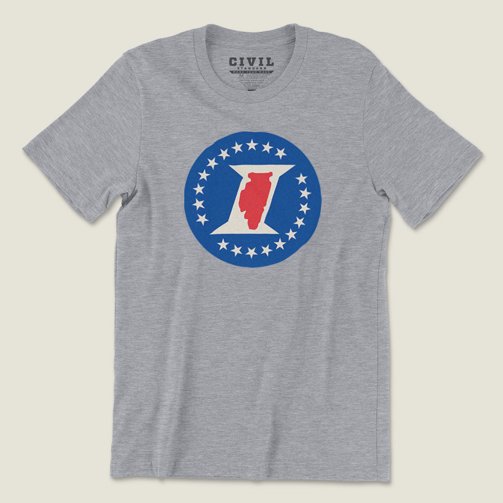 Vintage Illinois Sesquicentennial Logo Tee