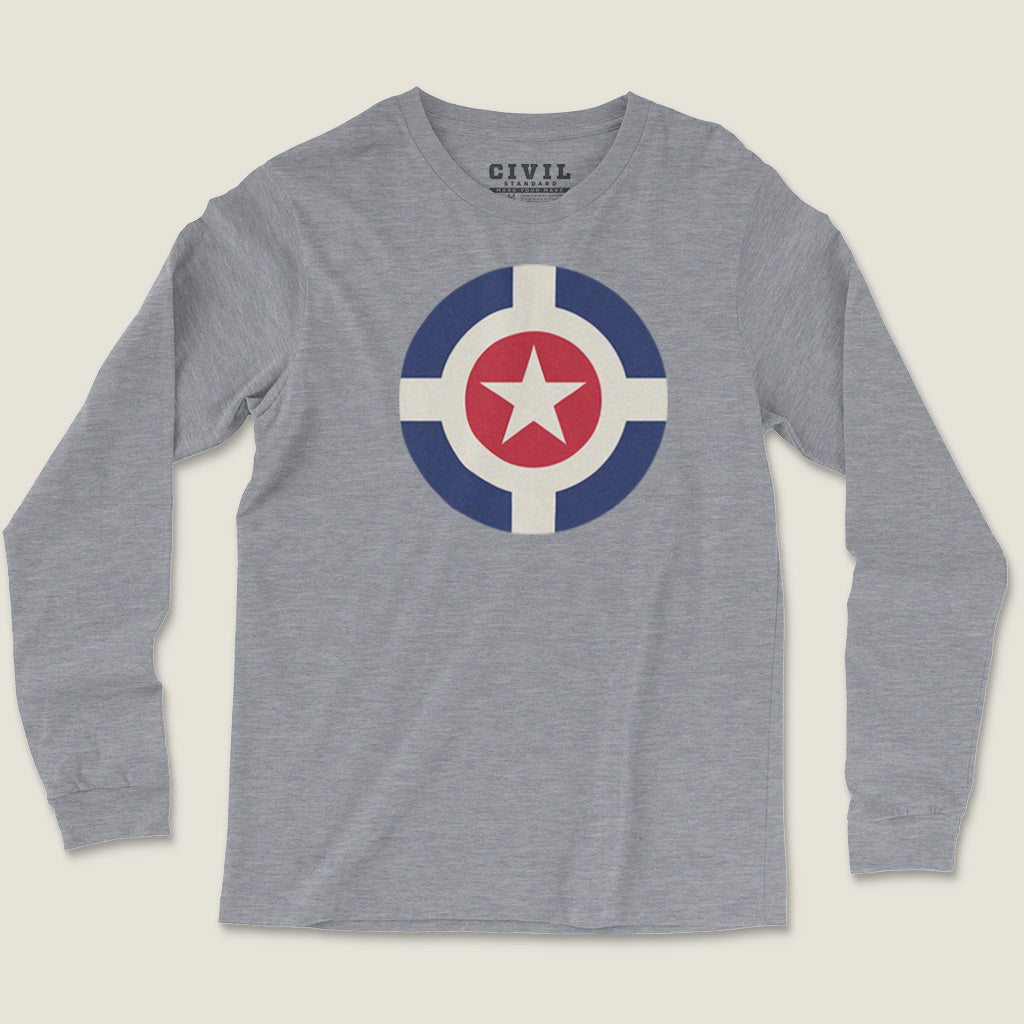 Indianapolis Flag Roundel Long Sleeve Tee