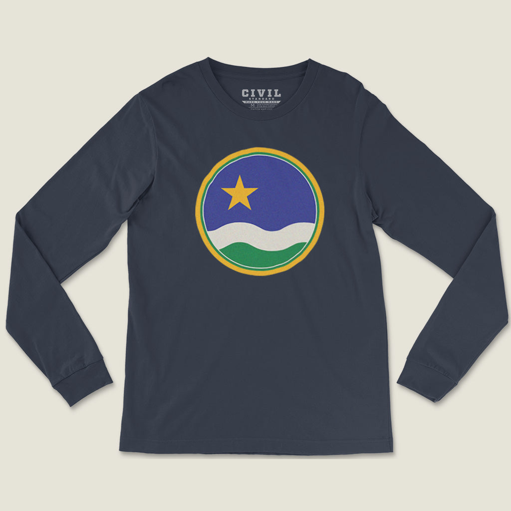 Minnesota Flag Roundel Long Sleeve Tee