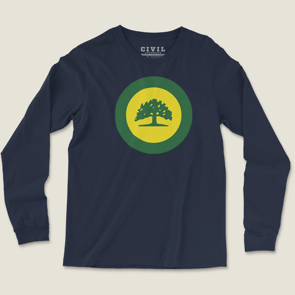 Oakland Flag Roundel Long Sleeve Tee