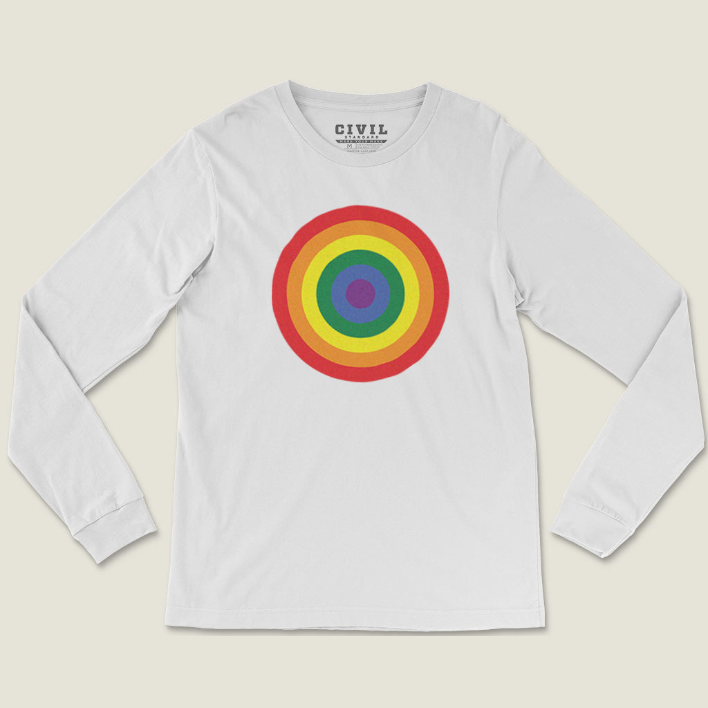 Pride Flag Roundel Long Sleeve Tee