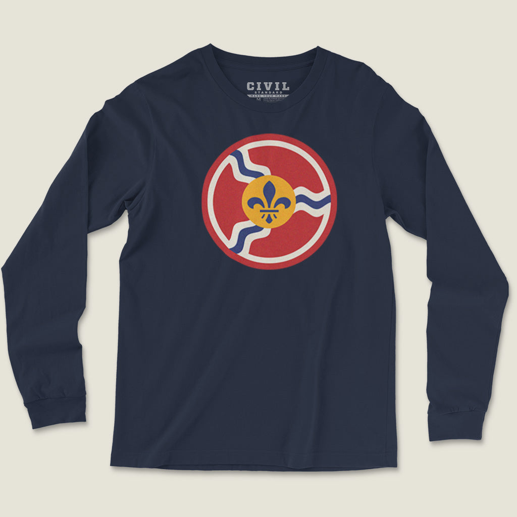 St. Louis Flag Roundel Long Sleeve Tee