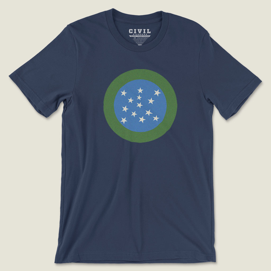 Vermont Green Mountain Boys Flag Roundel Tee