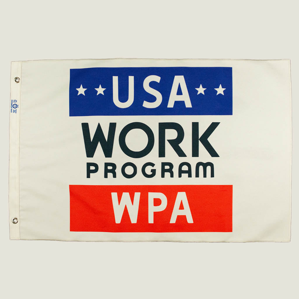 Works Progress Administration Flag